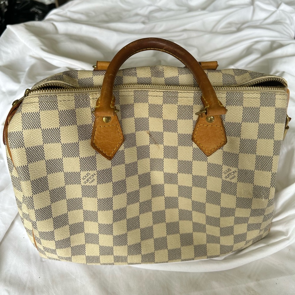 Louis Vuitton Speedy 30 Damier Azur